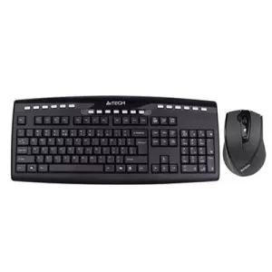 A4TECH 6100F PADLESS Wireless Keyboard and Mouse کیبورد و ماوس بی سیم ایفورتک