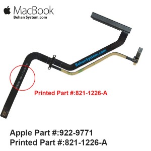 APPLE MacBook Pro 13 inch A1278 MD314 821-1226-A 922-9771 Hard Drive Cable EMC 313 MacBookPro8,1 Late 2011