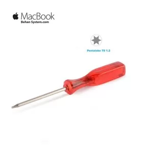 پیچ گوشتی شش پر قاب لپ تاپ نوت بوک اورجینال اصلی اپل مک بوک مکبوک 