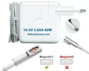 Apple Power Adapter 60W Magsafe for MacBook Pro A1278 13 inch شارژر مک بوک پرو سیزده اینچ