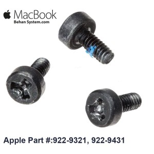 Battery Screw Set apple Macbook Pro 15 A1286 LAPTOP NOTEBOOK- 922-9321, 922-9431