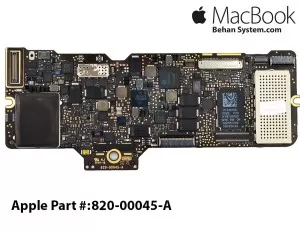 Logic Board MAINBOARD MOTHERBOARD Apple MacBook Retina 12" A1534 820-00045-A