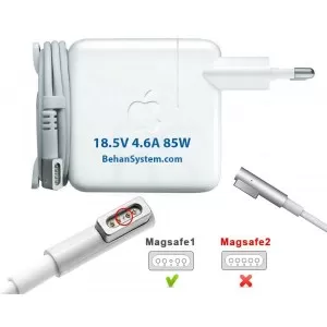 Apple Power Adapter 85W Magsafe for MacBook Pro MC026 15 inch شارژر مک بوک پرو