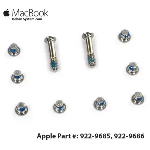 Bottom Case Screws apple Macbook air 13 A1369 LAPTOP NOTEBOOK- 922-9685, 922-9686