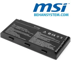 MSI GT660 LAPTOP BATTERY BTY-M6D باتری لپ تاپ ام اس آی