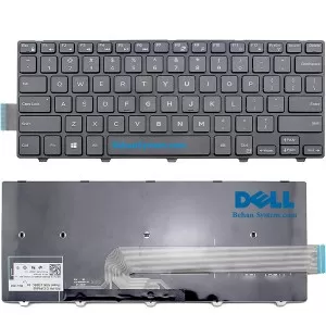 Dell Inspiron 14 5458 Laptop Notebook Keyboard  قیمت خرید مشخصات توضیحات فروش کی برد کیبورد کیبرد صفحه کلید لپ تاپ نوت بوک دل اینسپایرون مدل 5458