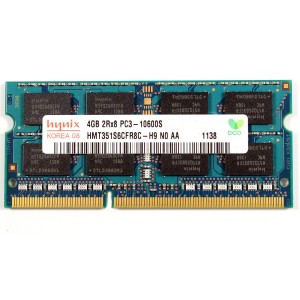 Hynix 4GB PC3-10600S 1333MHz DDR3 LAPTOP NOTEBOOK RAM رم لپ تاپ سامسونگ 