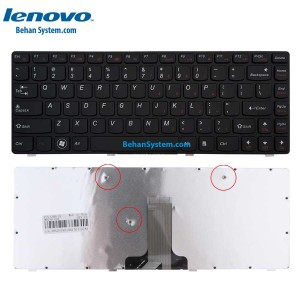 قیمت خرید کیبرد لپتاپ لنوو LENOVO Z480 LAPTOP KEYBOARD