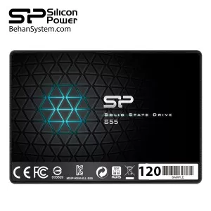 حافظه SSD سیلیکون پاور مدل Slim S55 ظرفيت 120 گيگابايت
