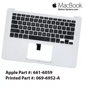 Top Case Keyboard Apple MacBook AIR 13" A1369 MacBookAir4,2 Mid 2011 069-6952-A 661-6059
