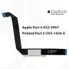 Trackpad TouchPad Cable Apple MacBook Air 13" A1369 MID 2011 EMC 2469 922-9967,593-1428-A