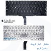 کیبورد کیبرد صفحه کلید لپ تاپ نوت بوک اپل مک بوک ایر مدل MD845 A1465 اندازه 11 اینچ