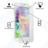 Glass Samsung Galaxy S5 Screen Protector محافظ صفحه نمایش گلس گوشی سامسونگ گلکسی اس 5