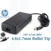 HP Laptop Notebook Charger Adapter 19V 4.74A 90W Bullet Tip 4.8x1.7