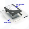 Internal 12.7mm Hard Drive Caddy HDD Case براکت هارد اینترنال (کدی) لپ تاپ مدل 12.7 میلیمتری