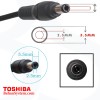 Toshiba 65W 19V 3.42A Laptop Charger Power Adapter شارژر لپ تاپ توشیبا 