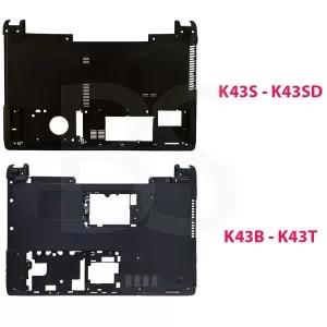 قاب کف لپ تاپ ASUS K43 / K43B / K43E / K43F / K43J / K43S / K43T / K43U