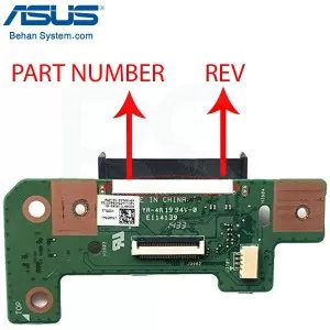 برد اتصال هارد لپ تاپ ASUS K555 / K555B / K555D / K555L / K555S / K555U / K555Z