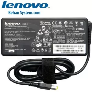 شارژر لپ تاپ Lenovo 135W 20V 6.75A سر فیش USB