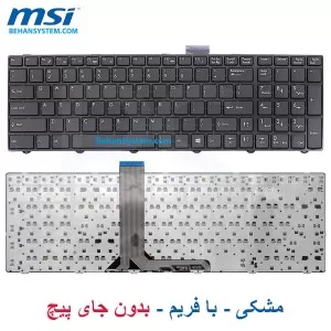 کیبورد لپ تاپ MSI CX61