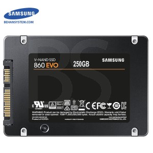 حافظه SSD سامسونگ SSD 860 EVO 2.5" SATA III ظرفیت 250GB