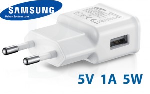 شارژر ديواری USB گوشی سامسونگ 5 وات 5V 1.0A 
