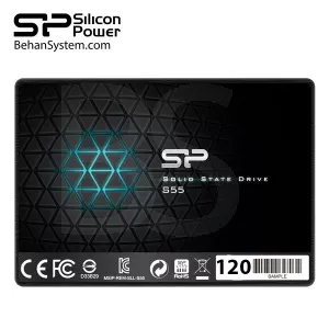 حافظه SSD سیلیکون پاور مدل Slim S55 ظرفيت 120 گيگابايت