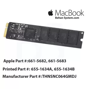 حافظه SSD مک بوک ایر A1370 یازده اینچی