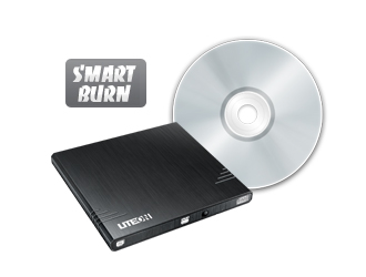 Liteon eBAU108-01 Ultra Slim External DVD Writer 