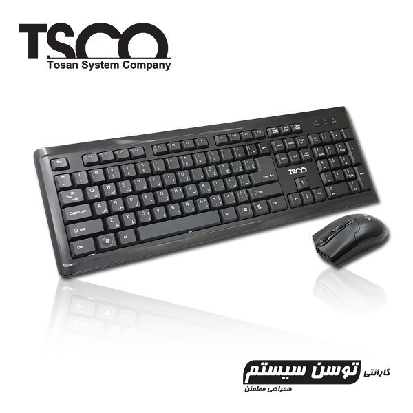 TSCO TKM 8050 Wired Keyboard and Mouse