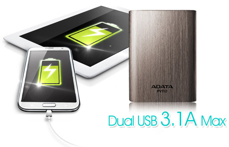 Adata PV110 10400 mAh Power Bank 